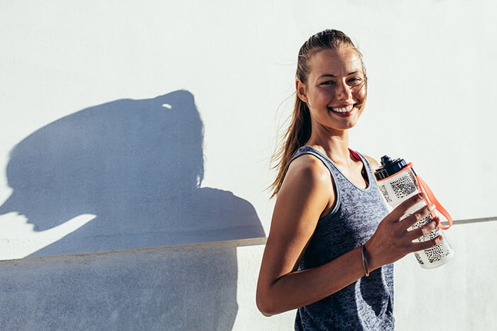 Woman Smiling